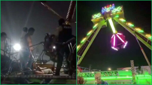 Accident on amusement ride in Daule